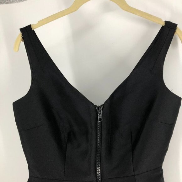 NWT Kate Spade black Zip Up fit & flare dress  size 0 - Picture 15 of 16